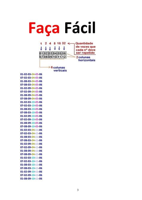 Esquema De Ouro Da Mega Sena Otimo PDF