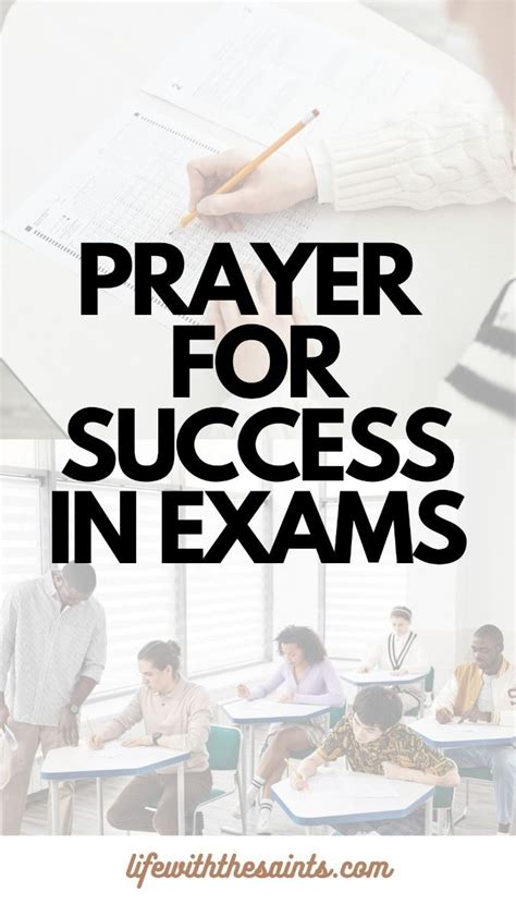 Prayer For Success In Exams Artofit