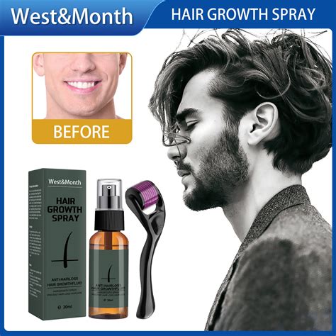 West Month Beard Growth Oil For Men Hair Growth Spray Beard Growth Oil