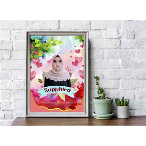 Jual Cetak Desain Foto Wisuda Hadiah Wisuda Graduation Souvenir Photo