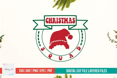 Christmas Squad Svg Graphic By Svgstudiodesignfiles · Creative Fabrica