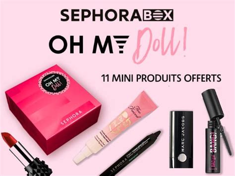 Sephora Box Mini Produits Offerts Les Bons Plans De Naima