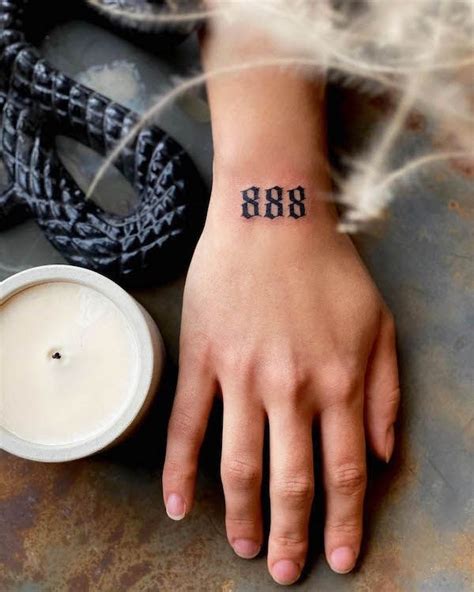 Spiritual Angel Number Tattoos With Meaning Our Mindful Life