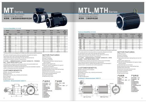 All Huifeng Motors Catalogs And Technical Brochures