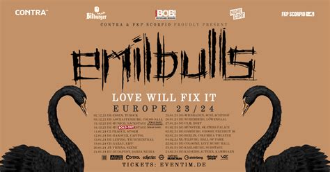 Emil Bulls Auf Love Will Fix It Tour Dark Art