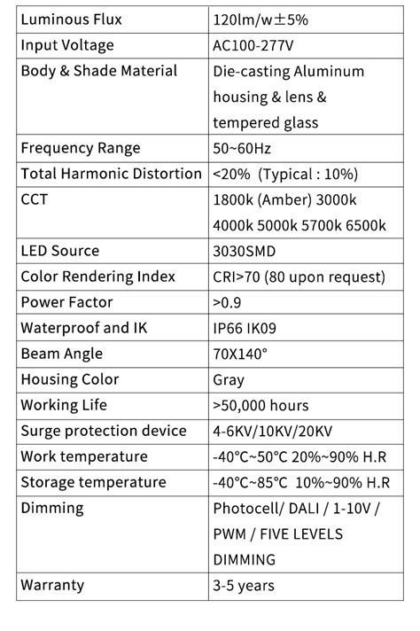 Outdoor Adjustable Good Quality LED Street Road Light Lamp