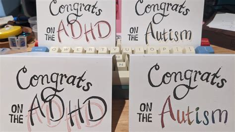 Congrats On The Autismadhd Hello Hello
