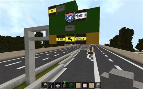 Freeway Directional Ramp Minecraft Map