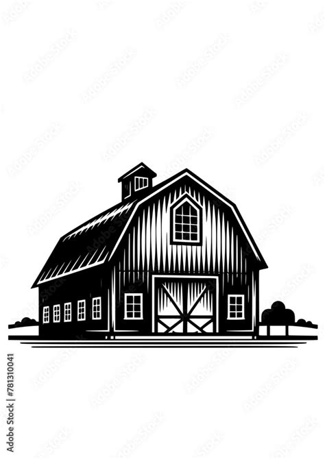 Barn Svg Files Barn Svg Cut Files Farm Vector Files Farmhouse