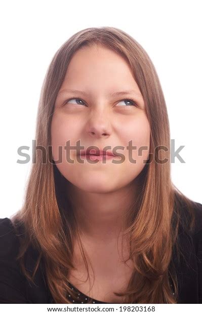 Teen Girl Making Funny Faces On Stock Photo 198203168 Shutterstock