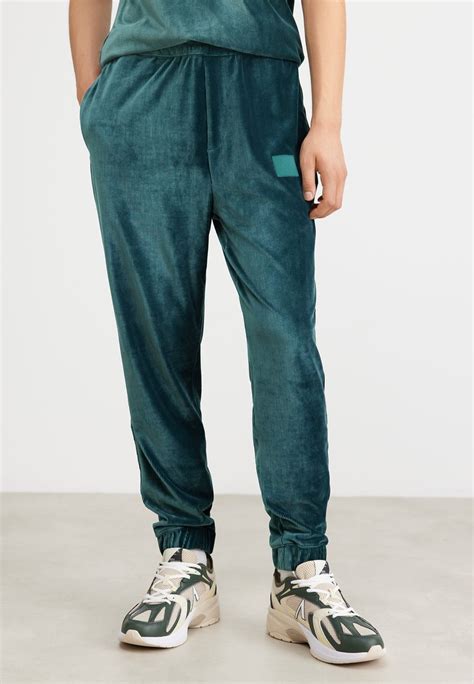 Hugo Damtants Tracksuit Bottoms Dark Green Green Zalando Ie