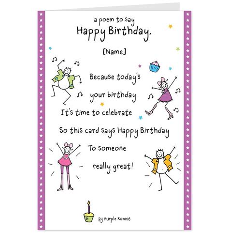 27 Best Birthday Poems Images On Pinterest