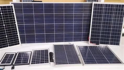 Solar Panels 30w 30 Watts Pv Modules 12v 25 Watts Monocrystalline For