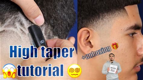 High Taper Tutorial Freestyle Design Easy Tutorial For Beginner