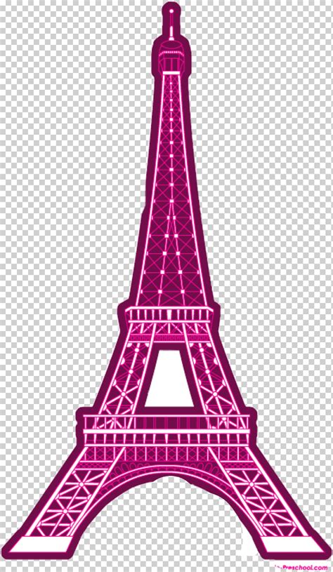 Dibujo de la torre eiffel torre eiffel púrpura Francia pegatina png