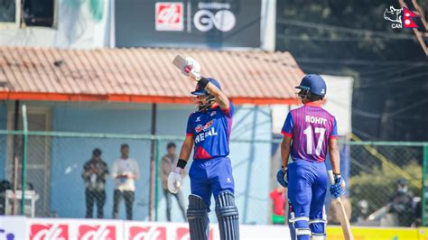 Nepal Sets Target Of Runs For Canada English Makalukhabar