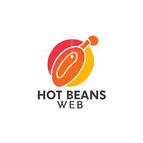 Logo Design For Hot Beans Web Beanthemed Logo For Technology Industry