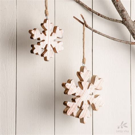 Wood Snowflake Ornament Wood Snowflake Snowflake Ornaments