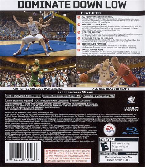 Ncaa March Madness Box Shot For Playstation Gamefaqs