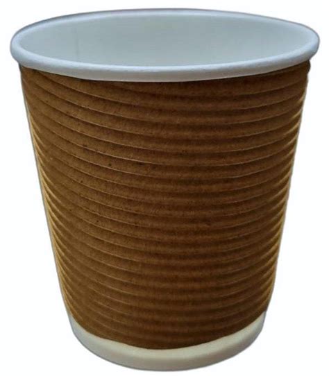 210ml 200 Ml Ripple Paper Coffee Cup At Rs 1 40 Piece In New Delhi ID