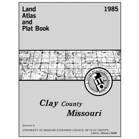 Missouri Clay County Plat Map And Gis Rockford Map Publishers