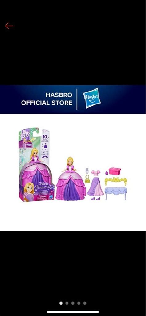 Disney Princess Secret Styles Fashion Surprise Rapunzel Doll Playset