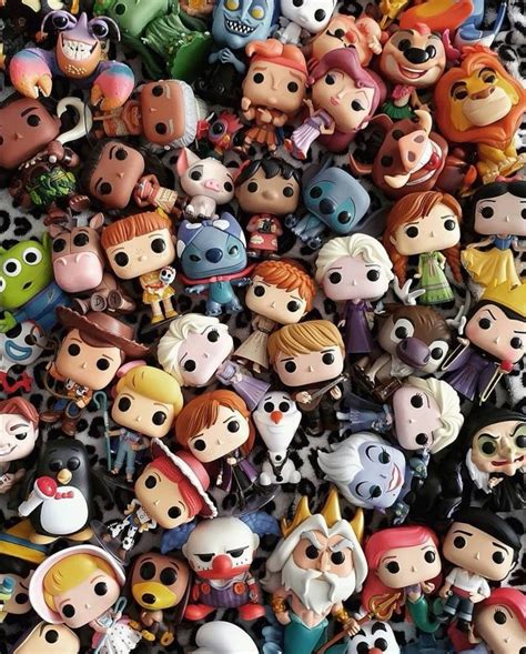 Funko Pop Toy Figurines Collection