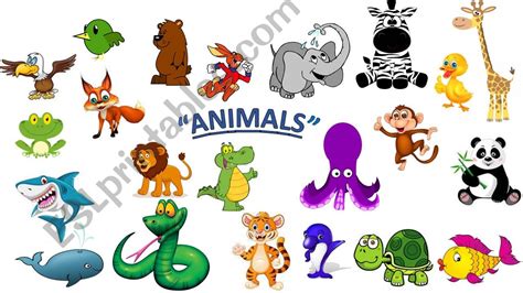 ESL - English PowerPoints: Animals