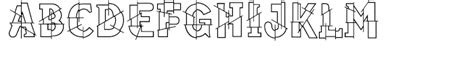 Pop Cubism Outline Font What Font Is