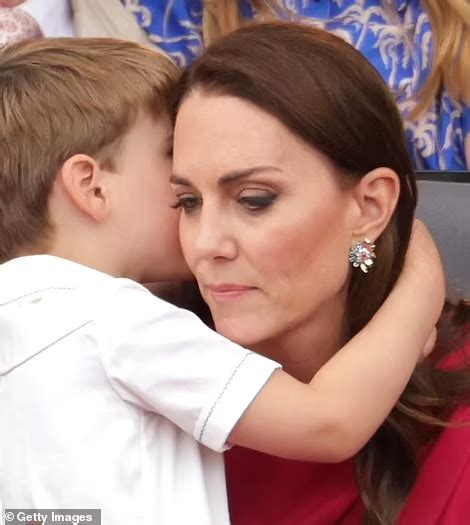 Moment Prince William Asks Charles If Prince Louis Can Sit On His Lap