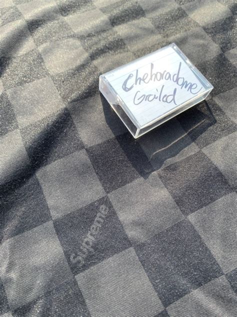 Supreme Supreme Checkered Soccer Jersey Grailed