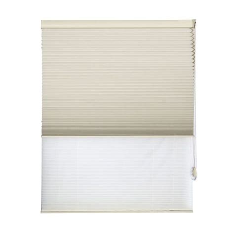 Dual Layer Blinds Cellular Honeycomb Fabric Electric Folding Blind