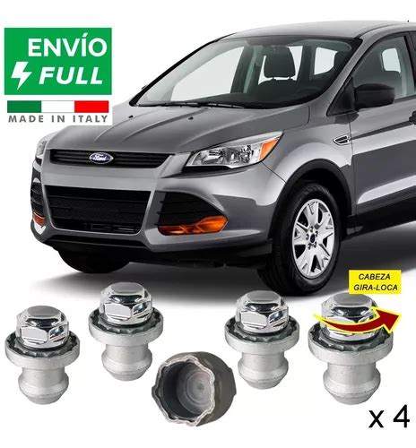 Birlos Tuercas Seguridad Ford Escape Galaxylock Antirrobo Meses Sin