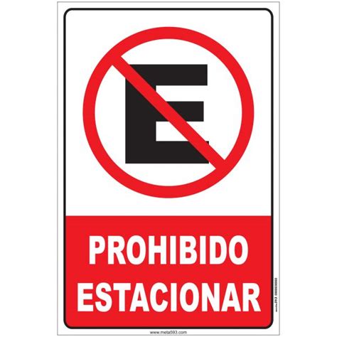 Prohibido Estacionar Meta