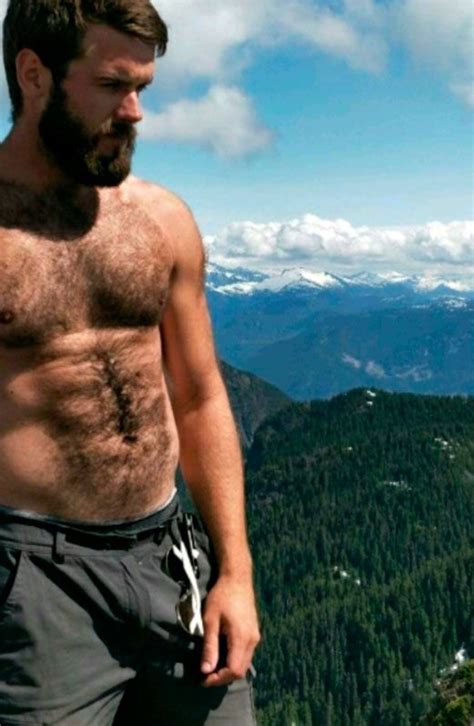 Manhood Sexy Bearded Men Hairy Muscle Men Hairy Chested Men