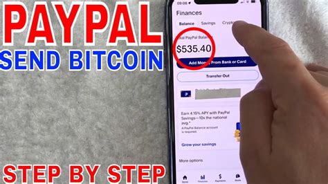 How To Send Bitcoin On PayPal YouTube