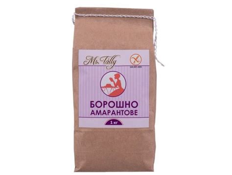 Мука из амарантовая без глютена Ms. Tally 1 кг - купить за 112.00 грн ...