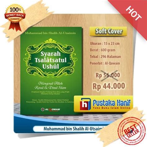 Jual Promo Buku Syarah Tsalatsatul Ushul Mengenal Allah Rasul Dan