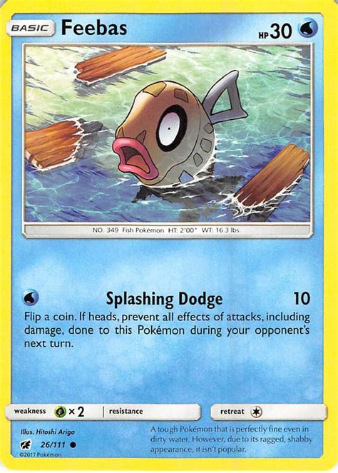 Feebas Sm Crimson Invasion Pokemon