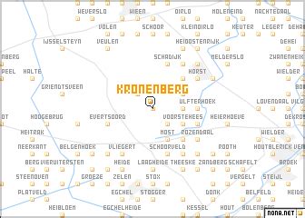 Kronenberg (Netherlands) map - nona.net