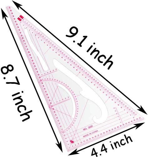 Regla De Costura M Trica De Estilos Regla Curva Francesa Juego De