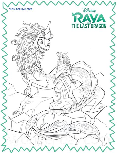 Raya And The Last Dragon Coloring Pages 70 Free Coloring Pages