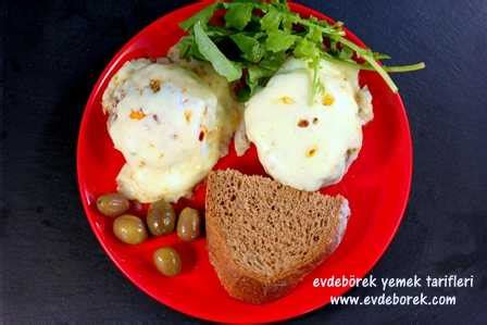 Yumurtalı Mantar Tarifi Evdebörek