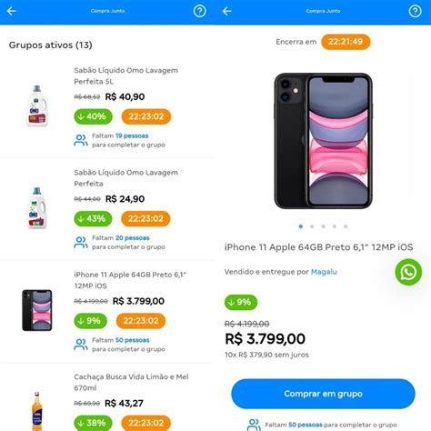 Magalu Lan A Compra Junto Rede Social De Compras Descontos