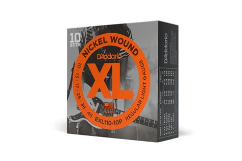 D ADDARIO DADDARIO EXL110 EXL110 10P Struny Do Gitary Elektrycznej 10