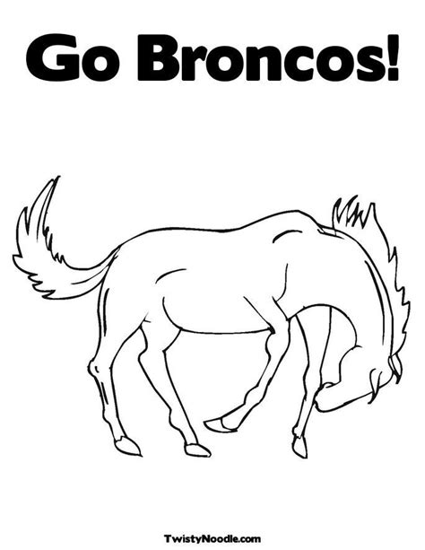 Denver Broncos Coloring Pages - Coloring Home