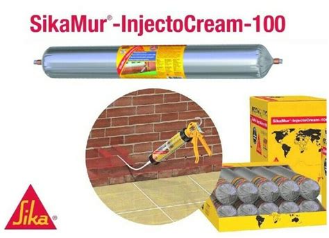 SikaSikaMur InjectoCream 100 Feuchtigkeitsbeständig 600ml