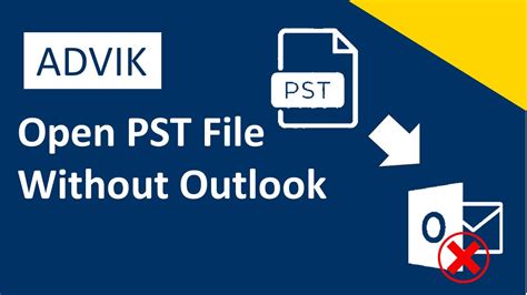 How To Open Pst File Without Outlook Step By Step Guide Youtube