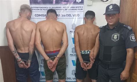 Robaron una casa y dispararon contra uno de los dueños fueron detenidos