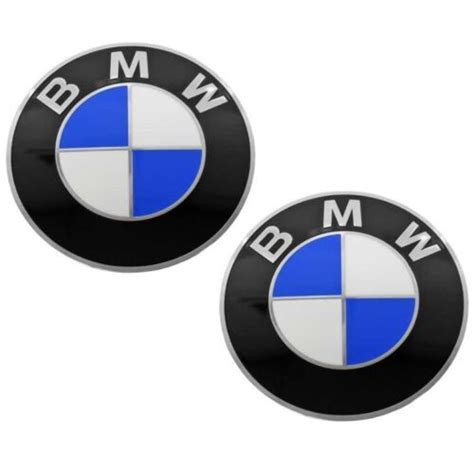 Genuine Oem Set Of Wheel Cap Emblems Mm For Bmw For Bmw E E